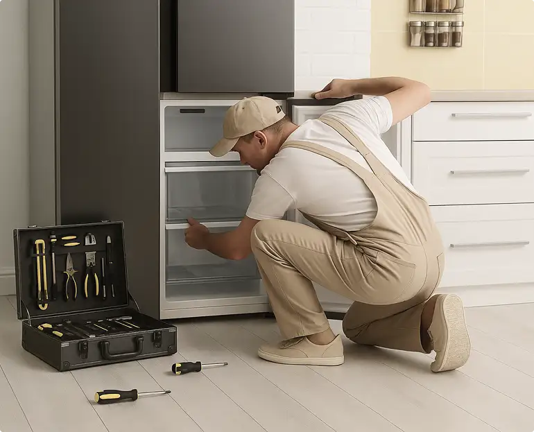 sub zero freezer repair
