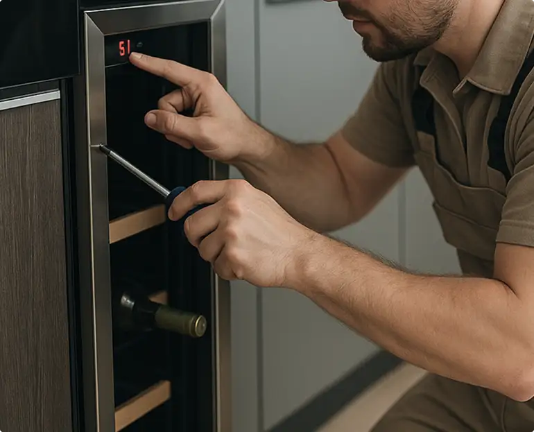 sub zero wine cooler repair